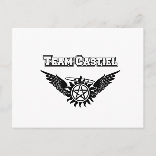 Castiel Briefkaart (Voorkant)