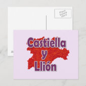 Castile and Leon Briefkaart (Voorkant / Achterkant)