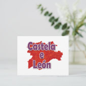Castile and Leon Briefkaart (Staand voorkant)