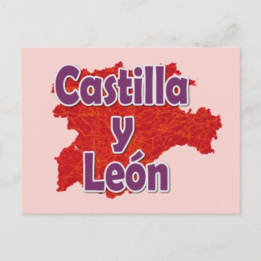 Castilië en Leon Briefkaart (Voorkant)