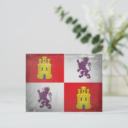 Castilië en León Briefkaart (Staand voorkant)