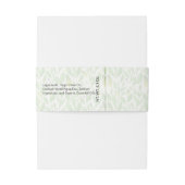 Castilië Olijfolie Artisan Soap Band Wrap Verpakki Uitnodigingen Wikkel (Achterkant Voorbeeld)