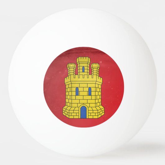 Castilla en Leon Pingpongbal (Voorkant)