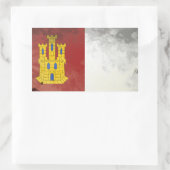 Castilla-La Mancha Rechthoekige Sticker (Tas)
