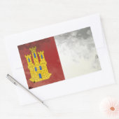 Castilla-La Mancha Rechthoekige Sticker (Envelop)