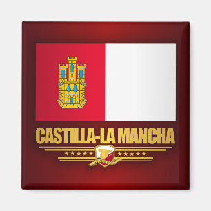 Castilla-La Mancha Vlag Magneet