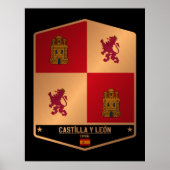 Castilla y León Poster (Voorkant)