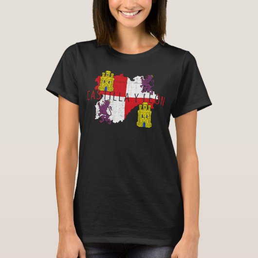 Castilla y León Souvenir T-shirt (Voorkant)
