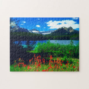 Castilleja-wildbloemen Legpuzzel