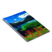 Castilleja-wildebloemen Notitieboek (Rechterzijde)