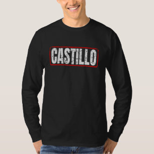 Castillo Achternaam Mexicaans & Hispanic Amerikaan T-shirt