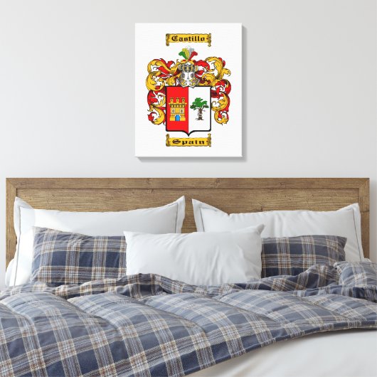 Castillo Canvas Afdruk (Insitu (Slaapkamer))