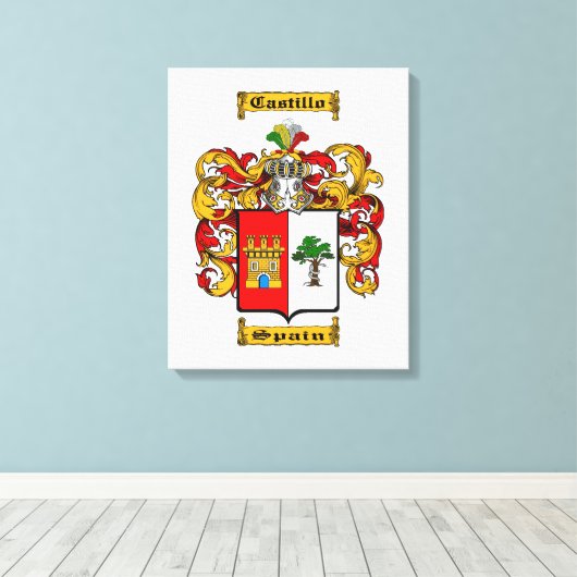 Castillo Canvas Afdruk (Insitu (Houten vloer))
