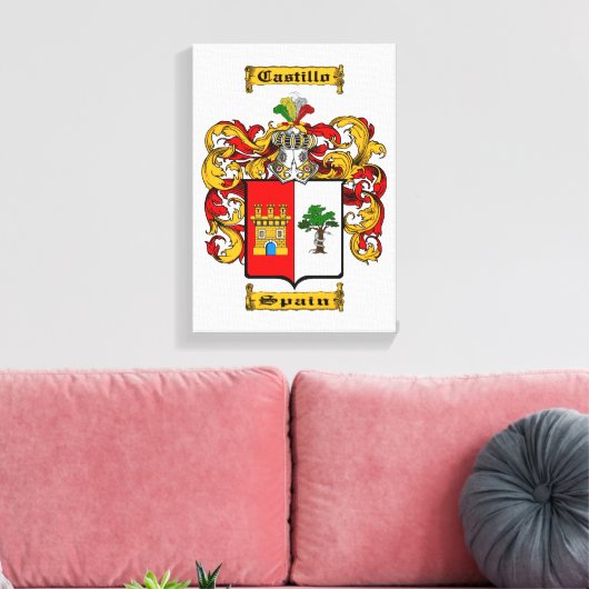 Castillo Canvas Afdruk (Insitu (Woonkamer))