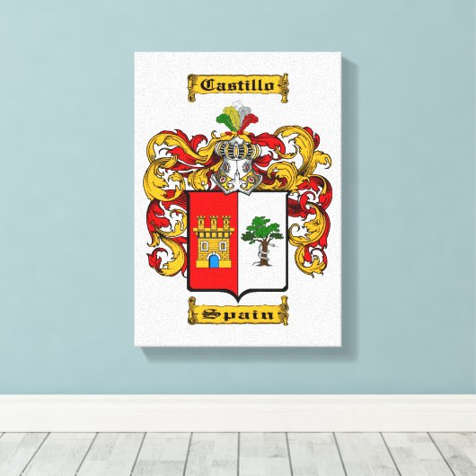 Castillo Canvas Afdruk (Insitu (Houten vloer))