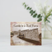 Castillo de la Real Fuerza, Havana, Cuba Briefkaart (Staand voorkant)
