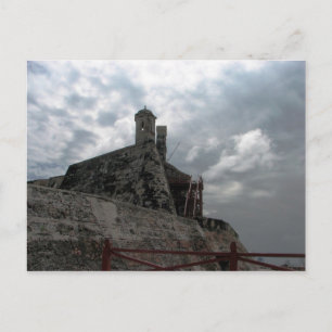 Castillo de San Felipe de Barajas Cartagena, Colom Briefkaart