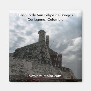 Castillo de San Felipe de Barajas Cartagena, Colom Magneet