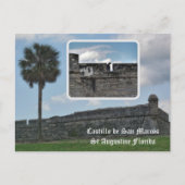 Castillo de San Marco St Augustine Florida Briefkaart (Voorkant)