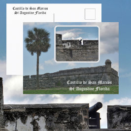 Castillo de San Marco St Augustine Florida Briefkaart