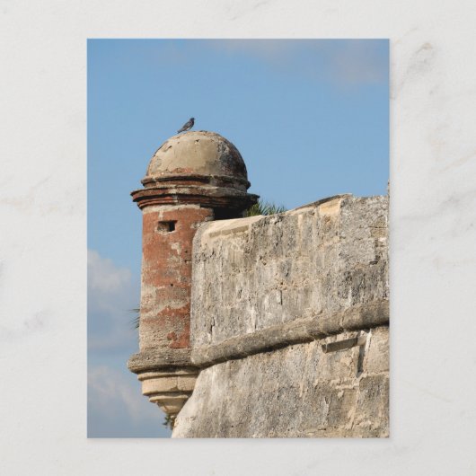 castillo de san marcos briefkaart (Voorkant)