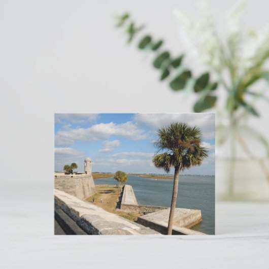 Castillo de San Marcos Briefkaart (Staand voorkant)