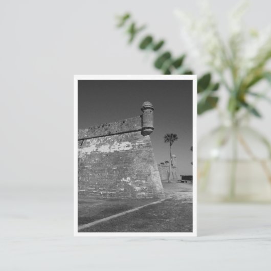 Castillo De San Marcos Briefkaart (Staand voorkant)