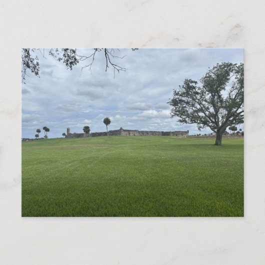 Castillo de San Marcos (Historisch Fort) Briefkaart (Voorkant)