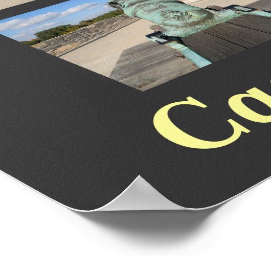 Castillo De San Marcos Poster (Hoek)