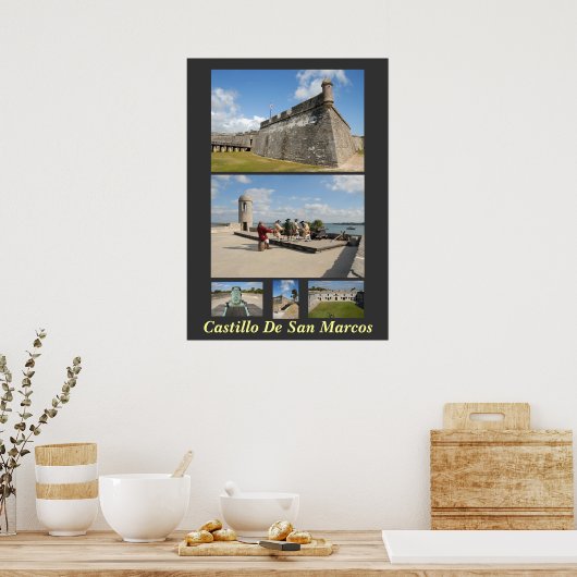 Castillo De San Marcos Poster (Keuken)