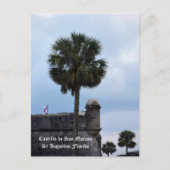Castillo de San Marcos St Augustine FL Foto Briefkaart (Voorkant)