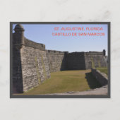 Castillo de San Marcos St. Augustine Florida Briefkaart (Voorkant)
