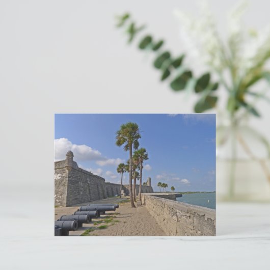 Castillo de San Marcos St Augustine Florida Briefkaart (Staand voorkant)