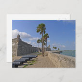 Castillo de San Marcos St Augustine Florida Briefkaart (Voorkant / Achterkant)