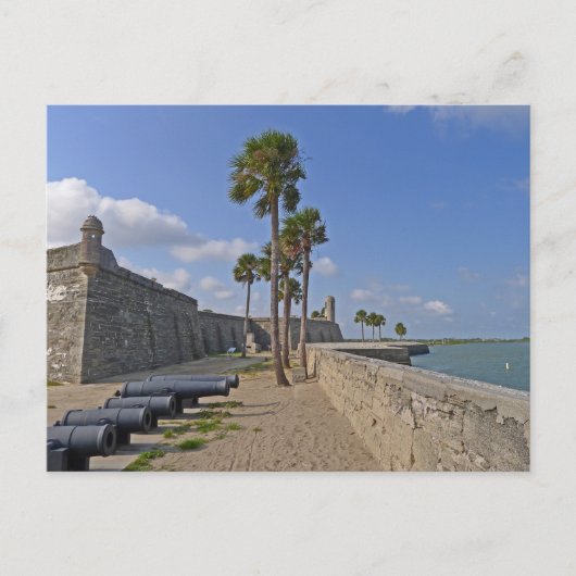 Castillo de San Marcos St Augustine Florida Briefkaart (Voorkant)