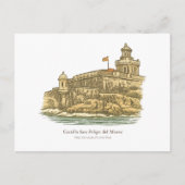 Castillo del Morro – Oud San Juan Briefkaart (Voorkant)