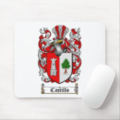 CASTILLO FAMILIE CREST - CASTILLO COAT VAN WAPENS MUISMAT (Met muis)