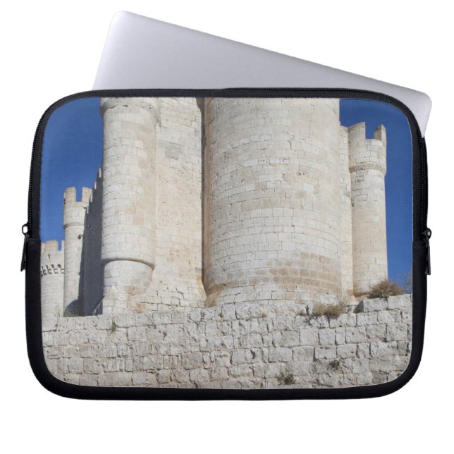 Castillo Penafiel, bevat wijnmuseum Laptop Sleeve (Voorkant)