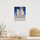 Castillo Penafiel, bevat wijnmuseum Poster (Keuken)