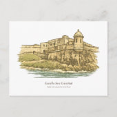 Castillo San Cristóbal – San Juan Briefkaart (Voorkant)
