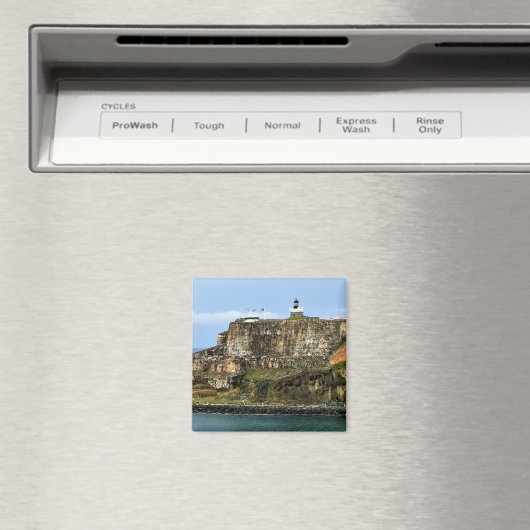 Castillo San Felipe del Morro Lighthouse Magneet (Insitu (Vaatwasser))