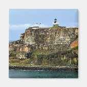 Castillo San Felipe del Morro Lighthouse Magneet (Voorkant)