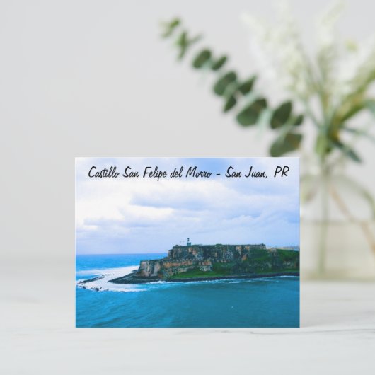 Castillo San Felipe del Morro - Old San Juan Forts Briefkaart (Staand voorkant)