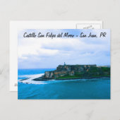 Castillo San Felipe del Morro - Old San Juan Forts Briefkaart (Voorkant / Achterkant)
