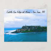Castillo San Felipe del Morro - Old San Juan Forts Briefkaart (Voorkant)