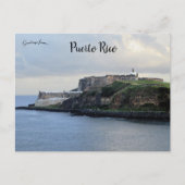 Castillo San Felipe del Morro Puerto Rico Briefkaart (Voorkant)