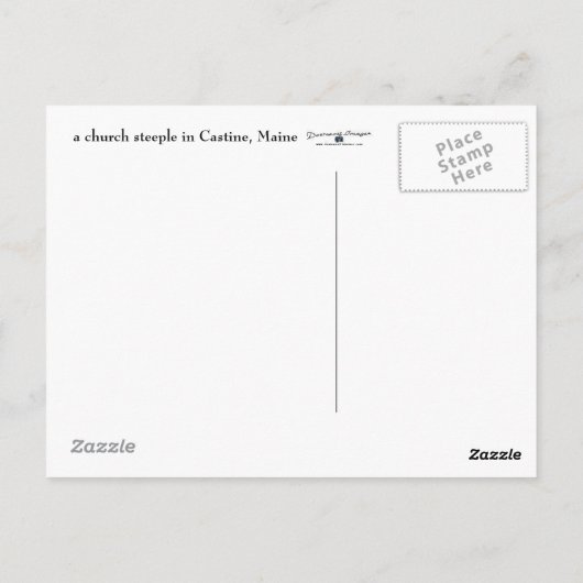 Castine Briefkaart - 2 (Achterkant)