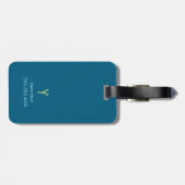 Castine Ski Team Bagagelabel (Achterkant horizontaal)