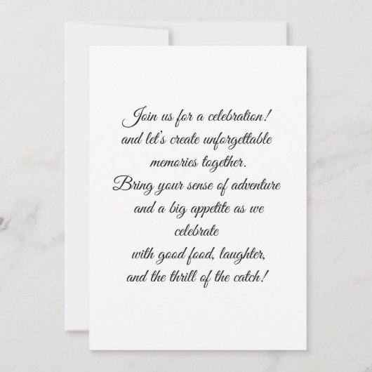 Casting a Line for Fun Kaart (Achterkant)