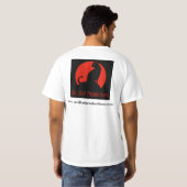 Casting Bruce Campbell T-Shirt (Achterkant volledig)